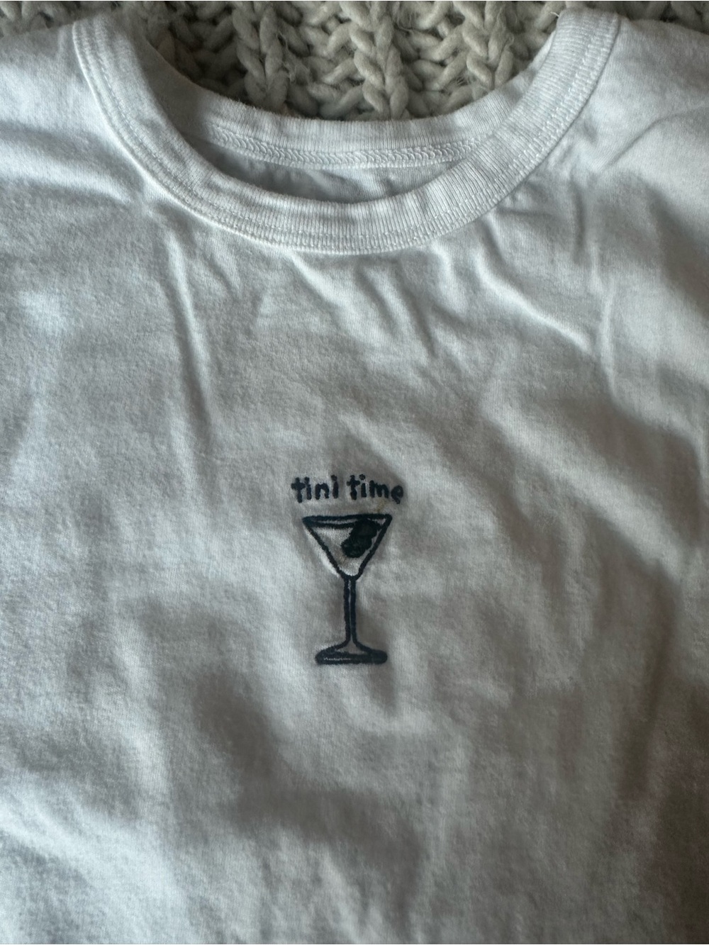 Abercrombie & Fitch Tini Time Baby Tee - Picture 3 of 5